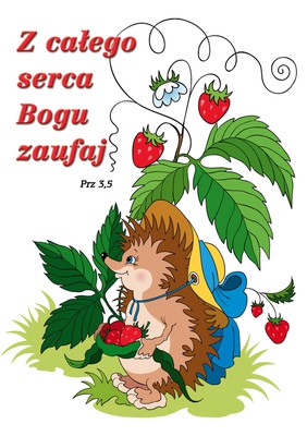 Kartka promise - Z całego serca Bogu zaufaj