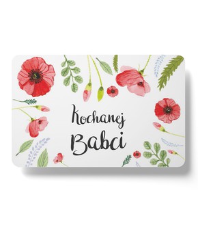 Magnes na lodówkę - Kochanej babci