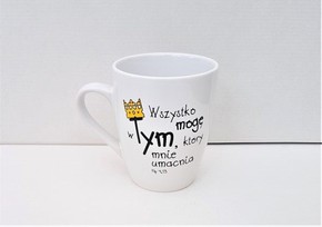 Kubek - Wszystko mogę w tym, który mnie umacnia 