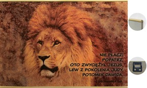 Zawieszka Płytka - Nie płacz- zawieszka