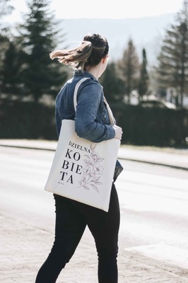 Torba bawełniana eco - Dzielna kobieta