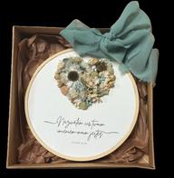 Tamborek serce - niebieski - Izajasz 43