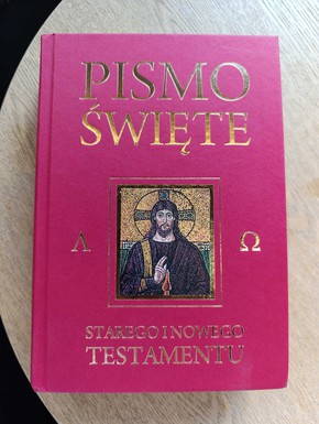 OUTLET - Biblia Warszawsko-praska - Romaniuk czerw