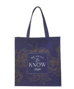 Torba - Be Still Navy Reusable