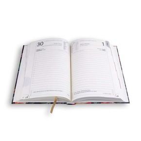 Terminarz - A5 KOLOROWY 2026 - kwiaty