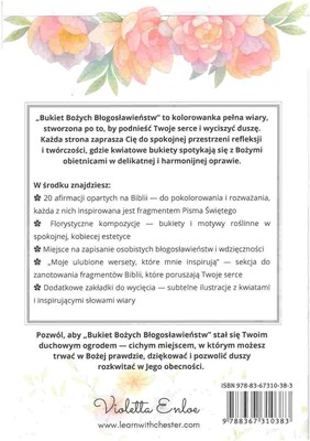 Kolorowanka - bukiet Bożych Błogosławieństw 