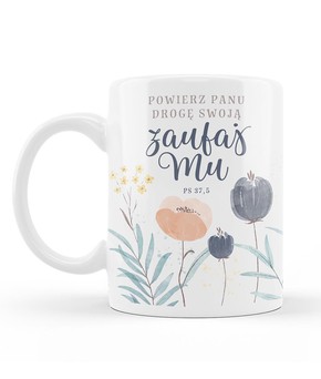 Kubek Szaron - Powierz Panu - kwiaty