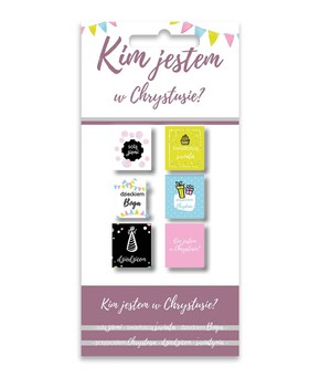 Zakładki Magnetyczne - Kim jestem - 6 sztuk