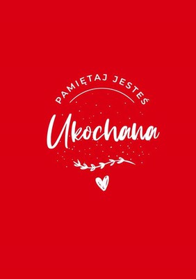 Mój dziennik - Ukochana Czerwony