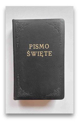 OUTLET - Biblia NP średnia- skóra