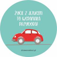 Magnes okrągły - Życie z Jezusem to wspaniała ...