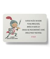 Magnes na lodówkę - Zbroja Boża rycerz