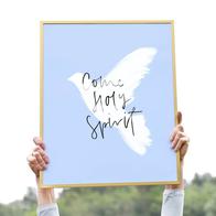 Plakat - Holy Spirit - StudioBłogo 