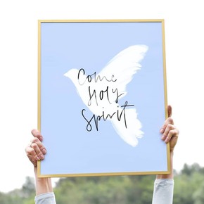 Plakat - Holy Spirit - StudioBłogo 