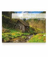 Antyrama z wersetem - Jeżeli Pan domu nie zbuduje