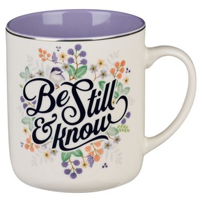 Kubek ceramiczny - Be Still Purple Pasture Ceramic