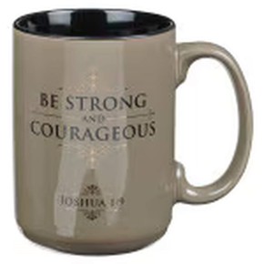 Kubek ceramiczny - Be Strong and Courageous