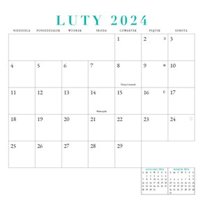 THE CHOSEN - Kalendarz ścienny na rok 2024