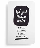 Magnes na lodówkę - Tyś jest Panem moim - ciemny