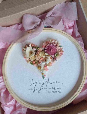 Tamborek serce DUŻE - Lepiej dwom niż jednemu