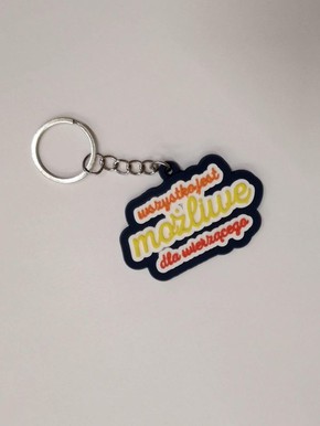 Brelok gumowy - Wszystko jest możliwe