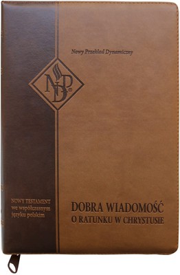 Nowy Testament NPD - ciemnobrązowa suwak paginator