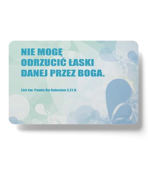 Magnes na lodówkę - Nie mogę odrzucić łaski