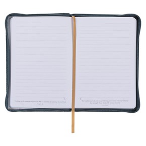 Notatnik skórzany - All Things are Possible Teal 