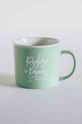 Kubek mat - Radość w Panu moją siłą