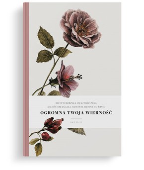 Notatnik Lux - Nie wyczerpała się - róża