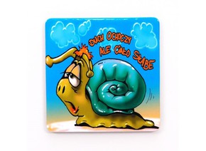 Podstawka korkowa - Duch ochoczy, ślimak 