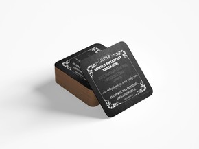 Podstawka korkowa - Jestem Bowiem tablica