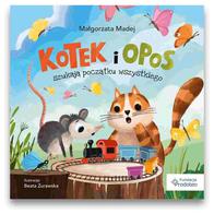 Kotek i opos szukują  początku wszystkiego