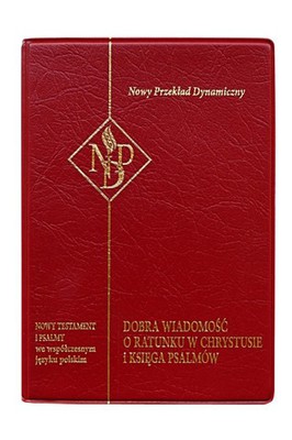 Kieszonkowy Nowy Testament i Psalmy NPD bordo PVC