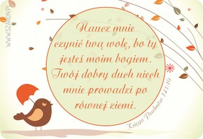 Magnes na lodówkę - Naucz mnie czynić