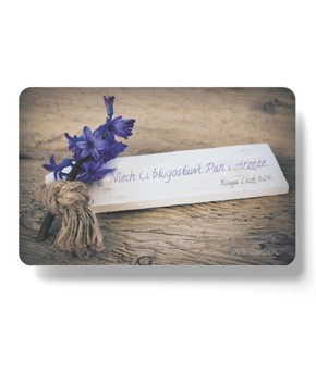 Magnes na lodówkę - Niech Ci błogosławi DESKA