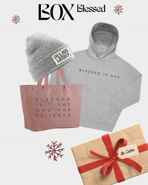 Box prezentowy – BLESSED IS SHE - rozmiar S