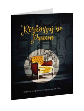 A Kartka składana - Rozkoszuj się Panem - RK