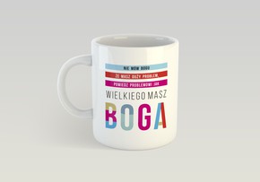 Kubek Szaron - Nie mów Bogu - kolor