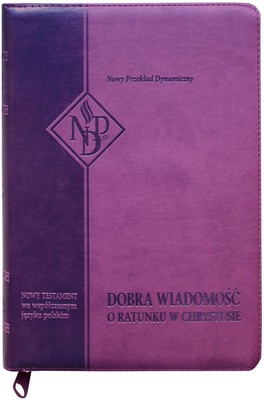 Nowy Testament NPD - fioletowa suwak paginator