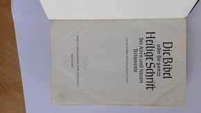 OUTLET - Biblia Niemiecka duża, złocenia