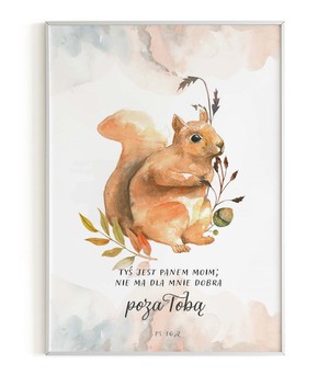 Plakat A3 - Tyś jest Wiewiórka
