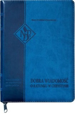 Nowy Testament NPD - niebieska suwak paginator