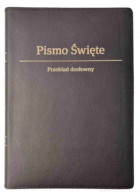 Biblia EIB DOSŁOWNY średnia - PU zamek indeks graf
