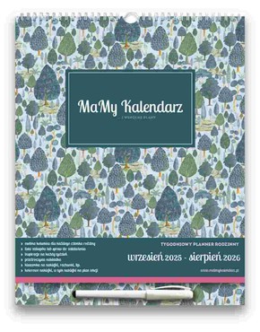 MaMy Kalendarz tygodniowy 2025/2026 Bezpieczny Raj