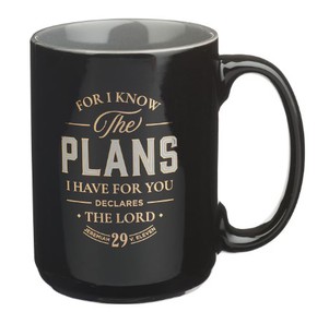Kubek ceramiczny - The Plans Black 