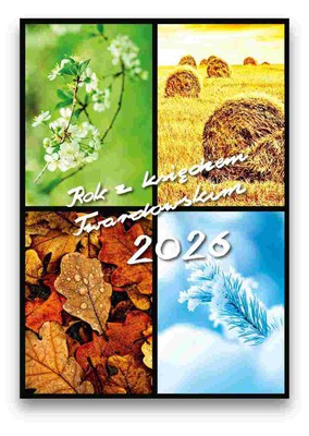 Terminarz 2026 z ks Twardowskim - 4 pory roku
