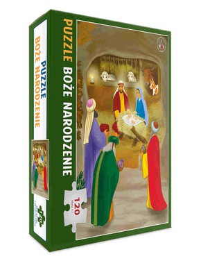 Puzzle - Boże Narodzenie - 120 elementów