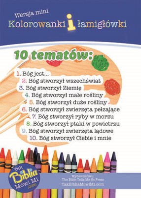 Kolorowanki i łamigłówki - wersja mini - 1