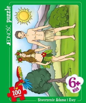 Puzzle - Stworzenie Adama i Ewy 